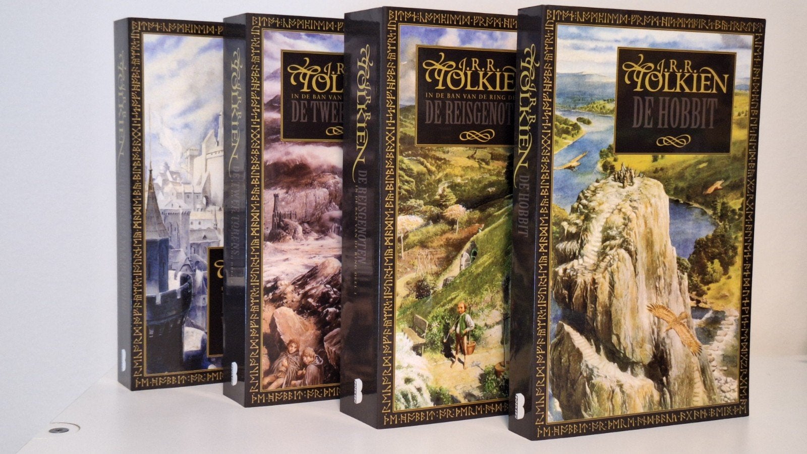 Box set: De Hobbit + In de ban van de ring (J.R.R. Tolkien), Boeken, Ophalen of Verzenden, Nieuw