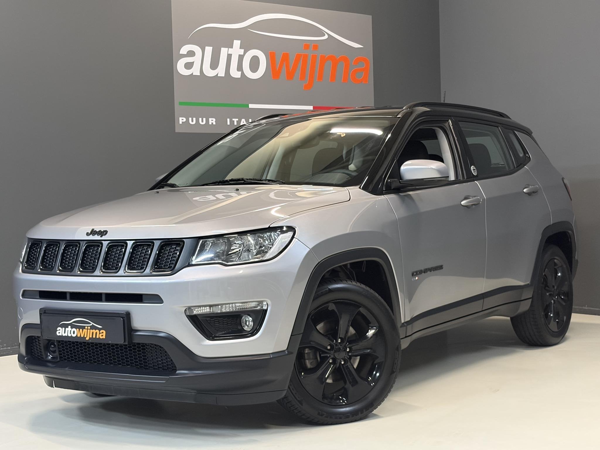 Jeep Compass 1.4 Turbo 140pk MultiAir Night Eagle Carplay, S, Auto's, Voorwielaandrijving, Stof, Gebruikt, 4 cilinders