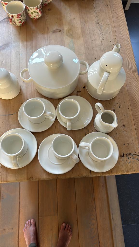 Servies, Ophalen