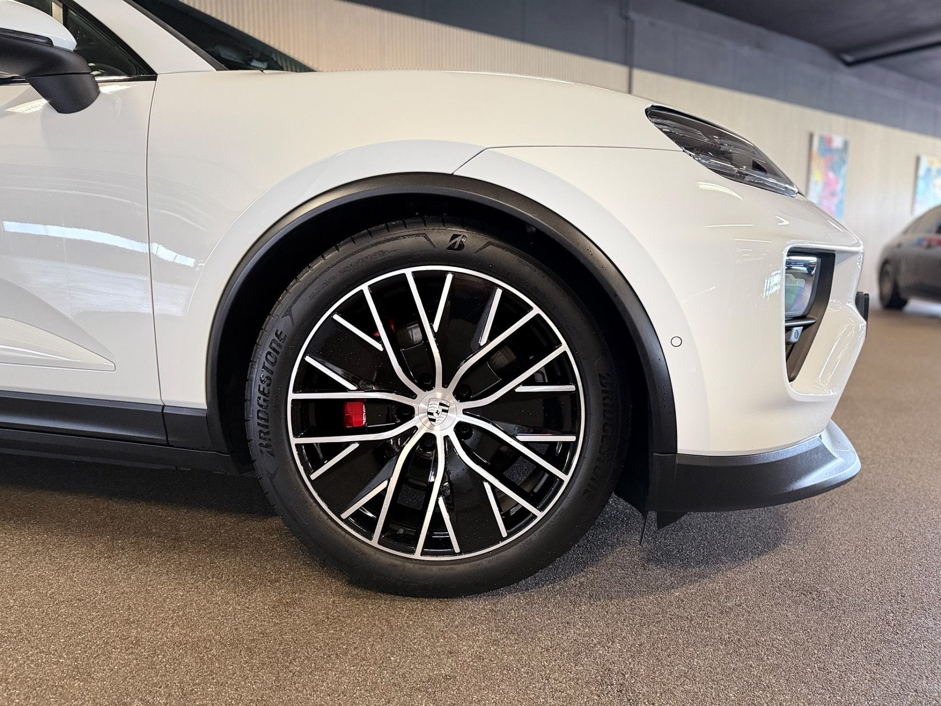 Porsche Macan 4S 100kWh 449PK-SOH 97%-LUCHTV.-PANO-HEAD UP-M, Auto's, Gebruikt, Wit, 449 pk, SUV of Terreinwagen