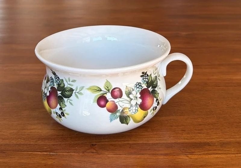 Portmeirion grote kom plantenpot, Huis en Inrichting, Keuken | Servies, Ophalen of Verzenden, Zo goed als nieuw, Kom(men), Overige stijlen