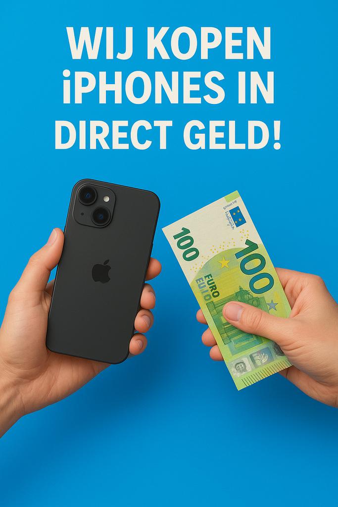 Direct Geld voor je iPhone, Telecommunicatie, Mobiele telefoons | Apple iPhone, Ophalen of Verzenden, Gebruikt
