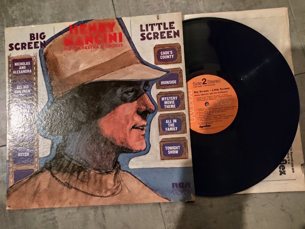 Henry Mancini Big Screen Little Screen in nette staat, Ophalen of Verzenden, Zo goed als nieuw, 12 inch