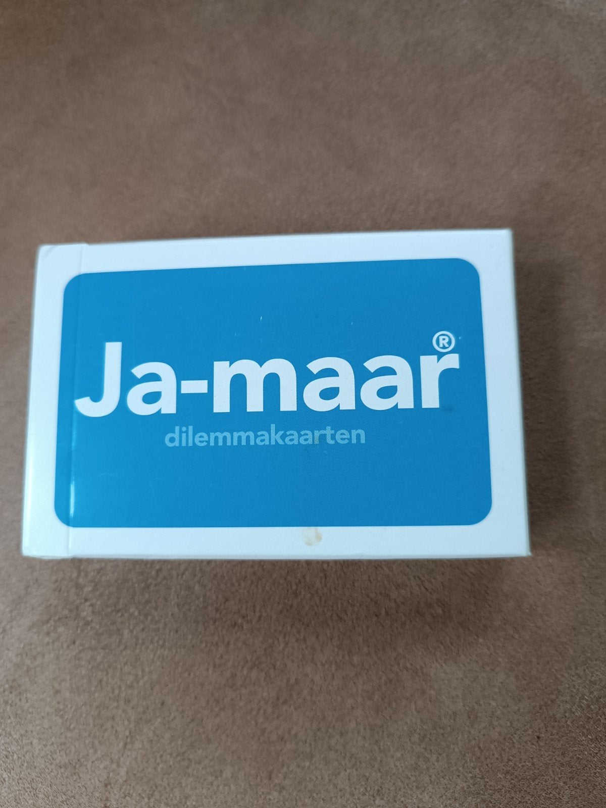 Ja-maar dilemmakaarten, Ophalen, Speelkaart(en)