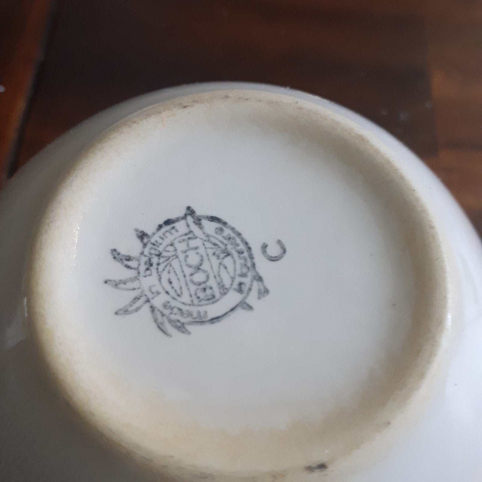 Vintage Boch Frères Keramis kom met bloemmotief, Ophalen of Verzenden