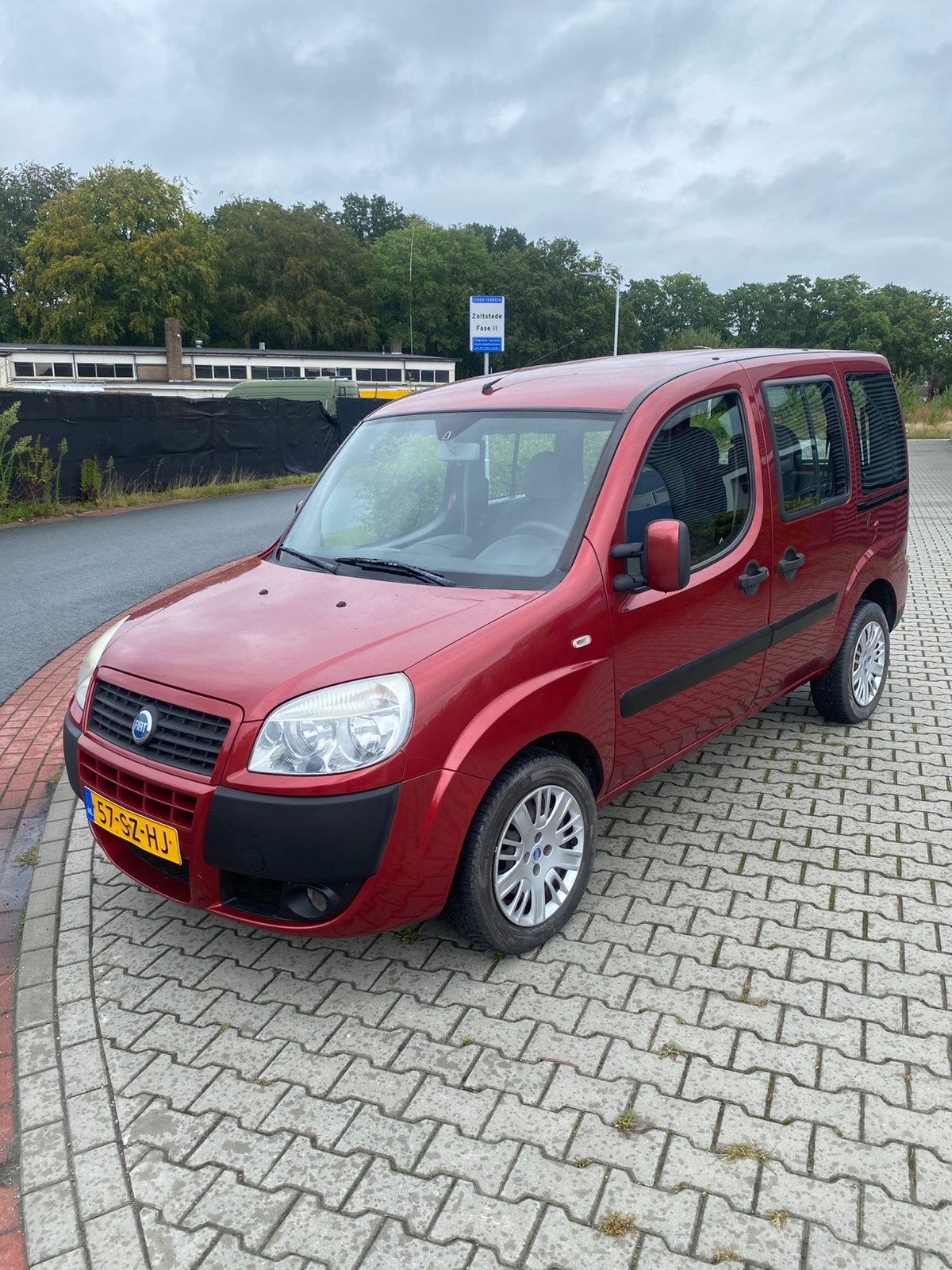 Fiat Doblo 1.4 DYNAMIC 2006 AIRCO NW APK, Voorwielaandrijving, Stof, Doblo, 4 cilinders