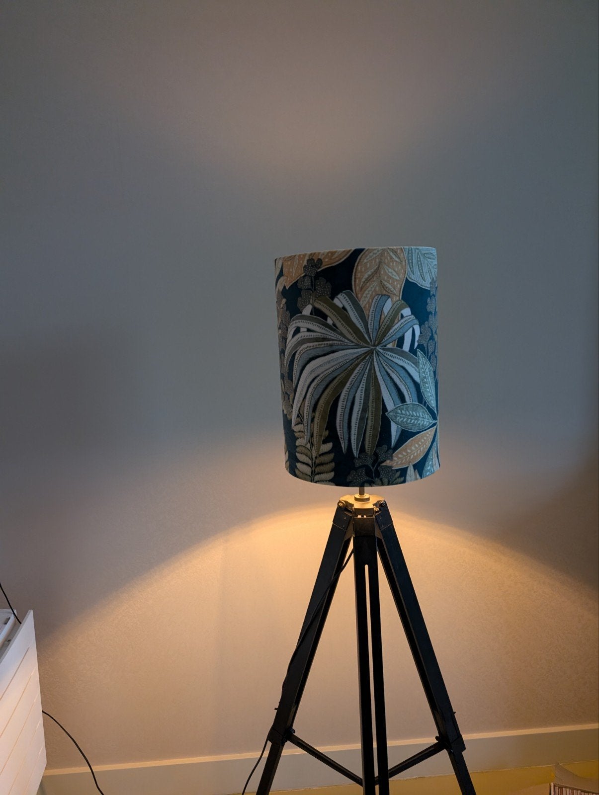 Kleurrijke lampenkap colmore, Overige typen, 40 cm, Geel, Ophalen of Verzenden