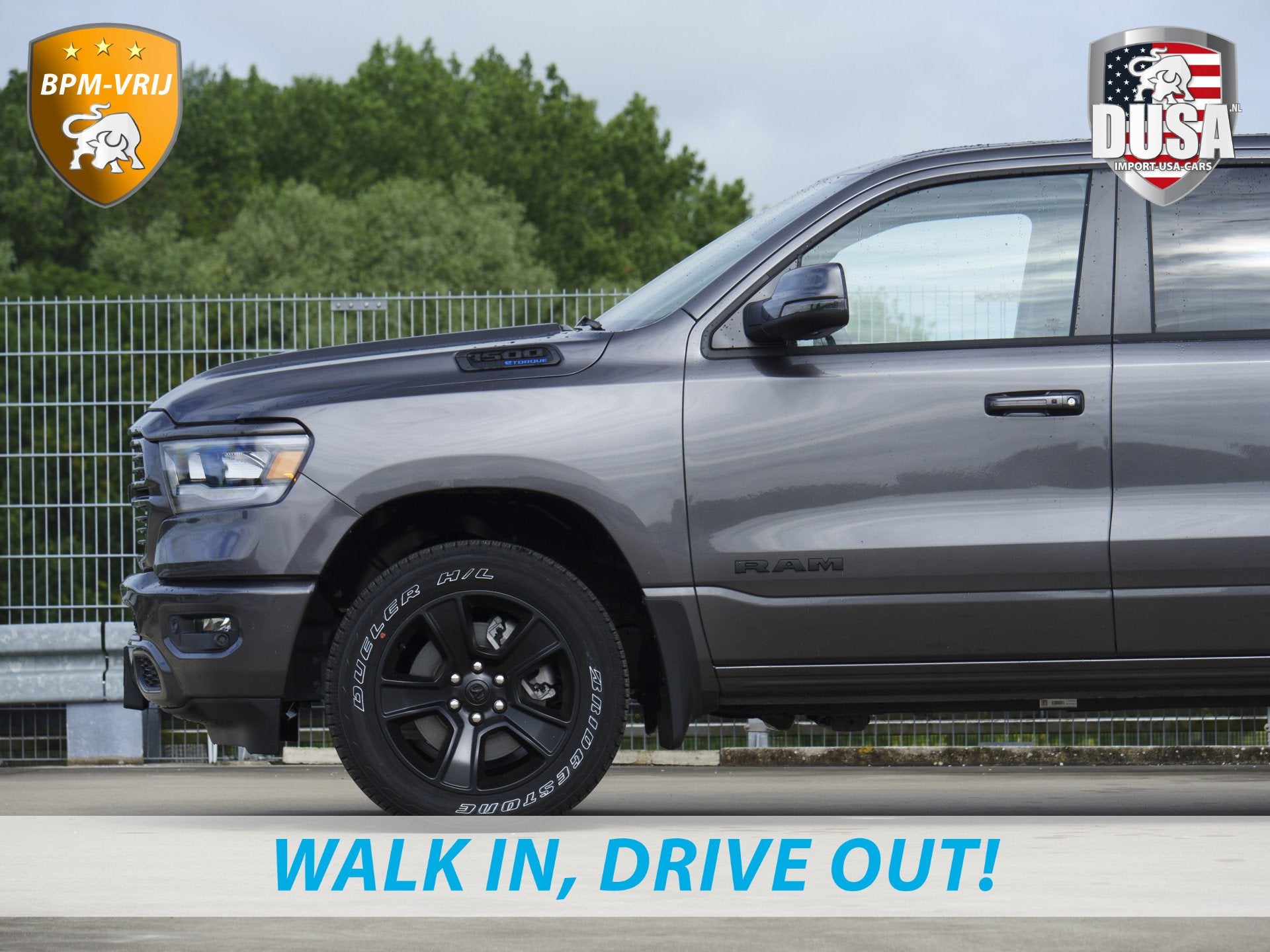 Dodge Ram 1500 | Laramie Sport | 5.7 V8 | HEMI | 4x4 | Crew, Auto's, Automaat, Verwarmde buitenspiegels, 5654 cc, Bedrijf