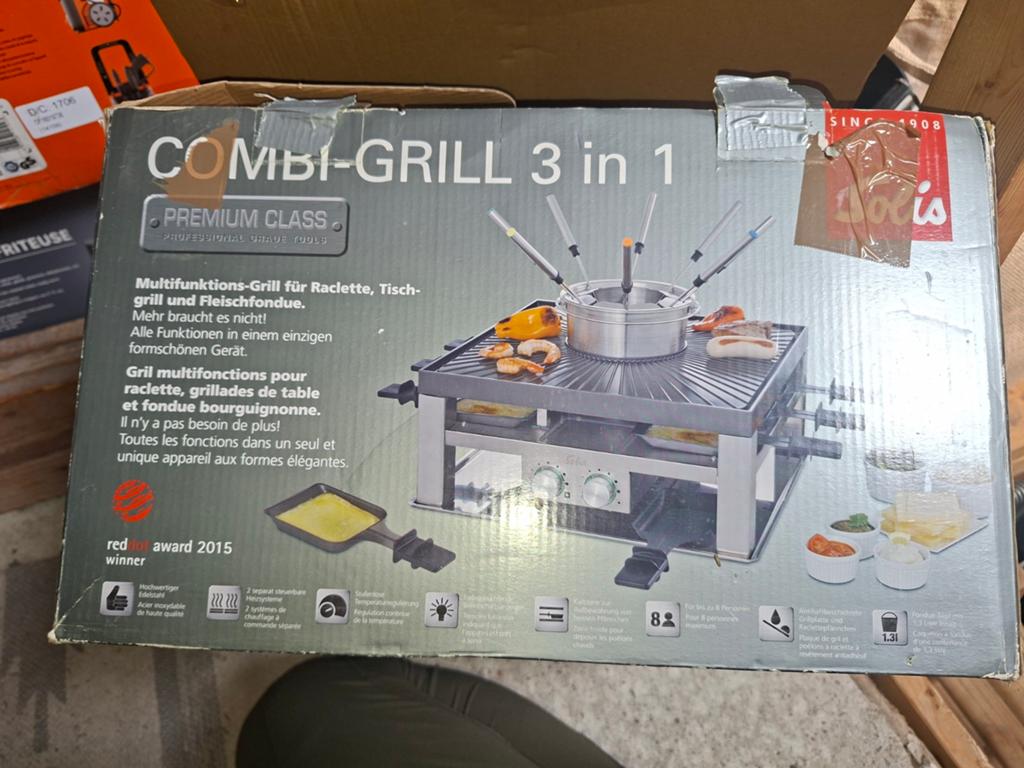 Solis Combi-Grill 3-in-1: Nieuwstaat, doos geopend, Ophalen of Verzenden, Nieuw
