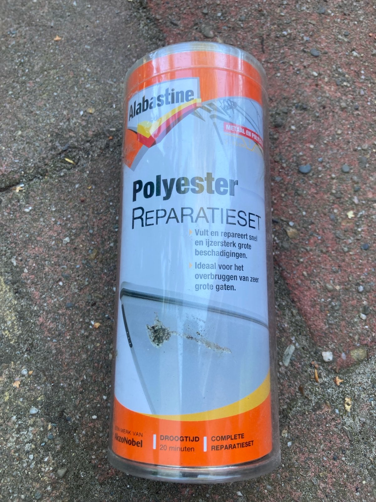 Alabastine Polyester Reparatieset - Snel en Sterk, Overige kleuren, Nieuw, Ophalen of Verzenden, Verf