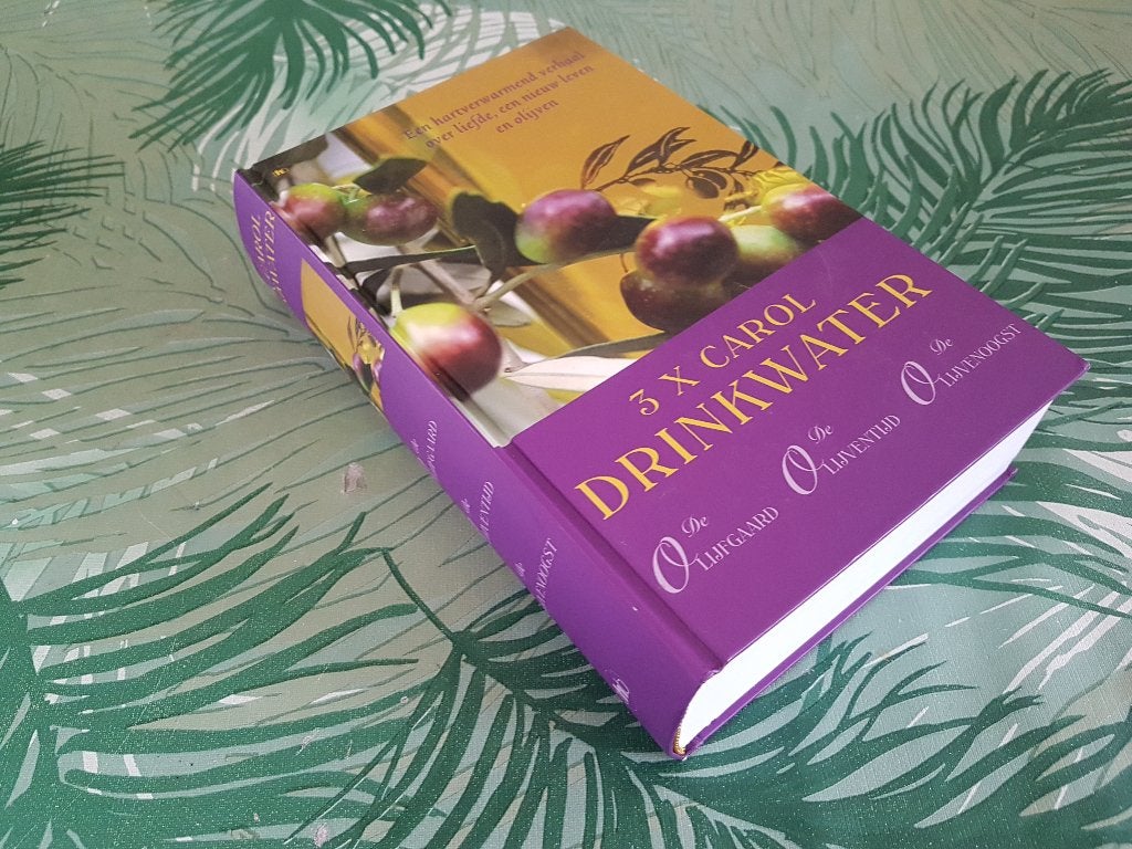 3x CAROL DRINKWATER : Olijfgaard – Olijventijd– Olijvenoogst, Ophalen of Verzenden, Zo goed als nieuw, CAROL DRINKWATER
