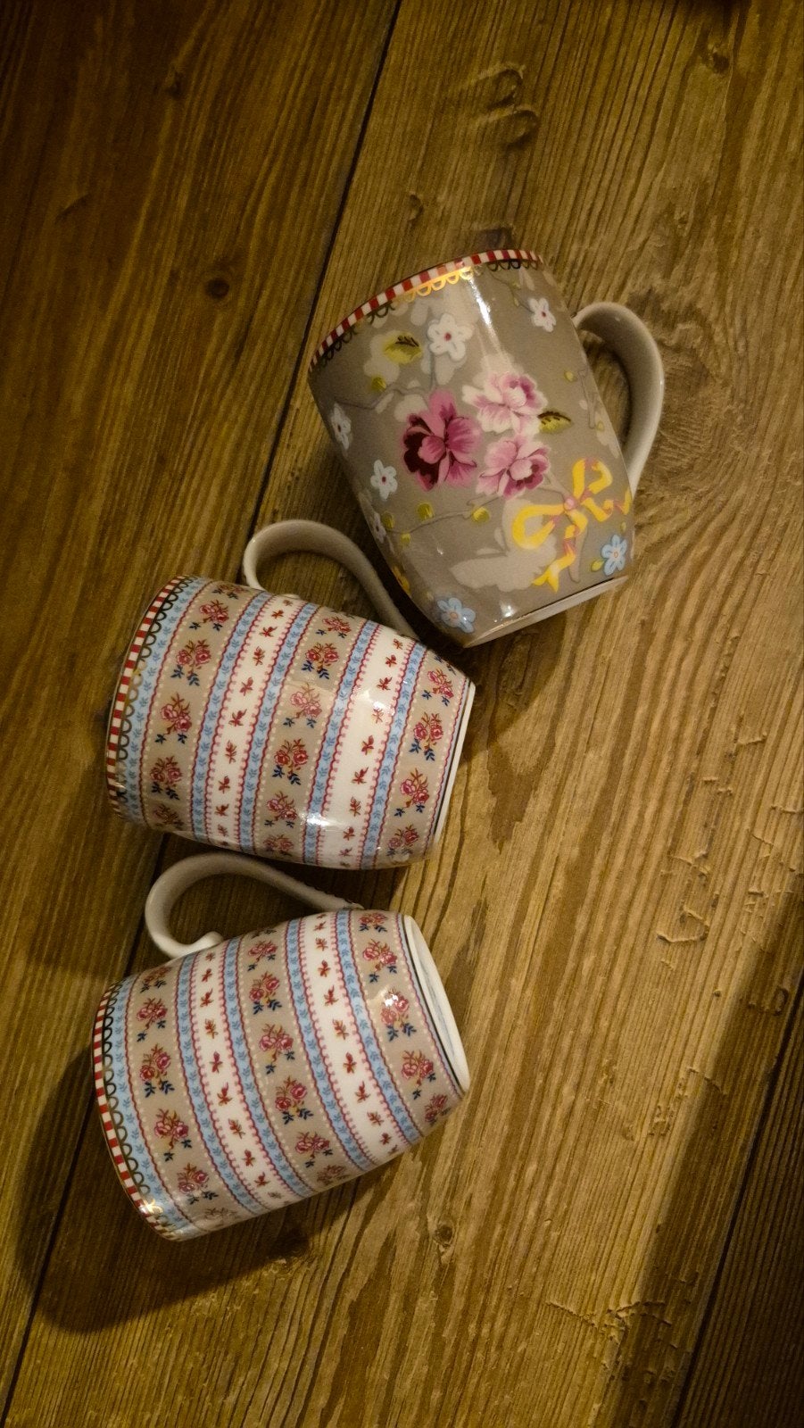 Pip Studio mokken set - 3 stuks, Ophalen of Verzenden, Zo goed als nieuw, Steen/keramiek, Meerkleurig