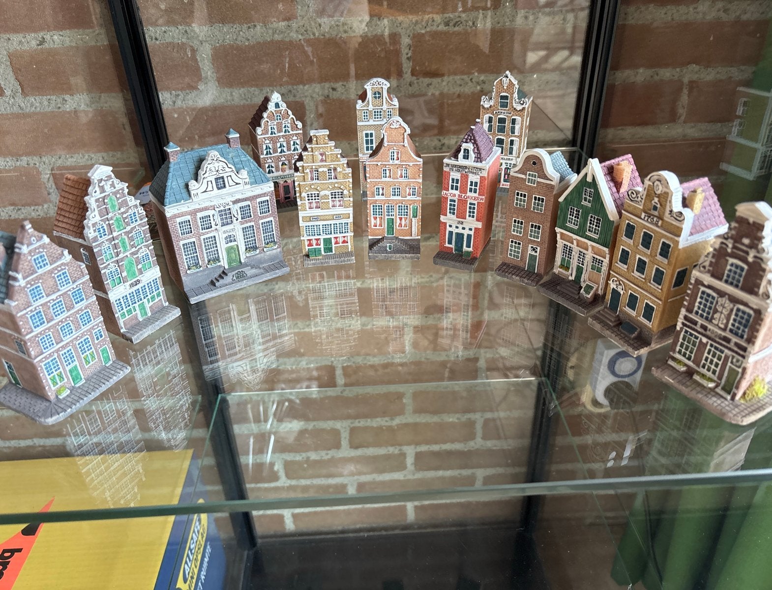 Verzameling 13 Blokker huisjes, Ophalen of Verzenden, Gebruikt
