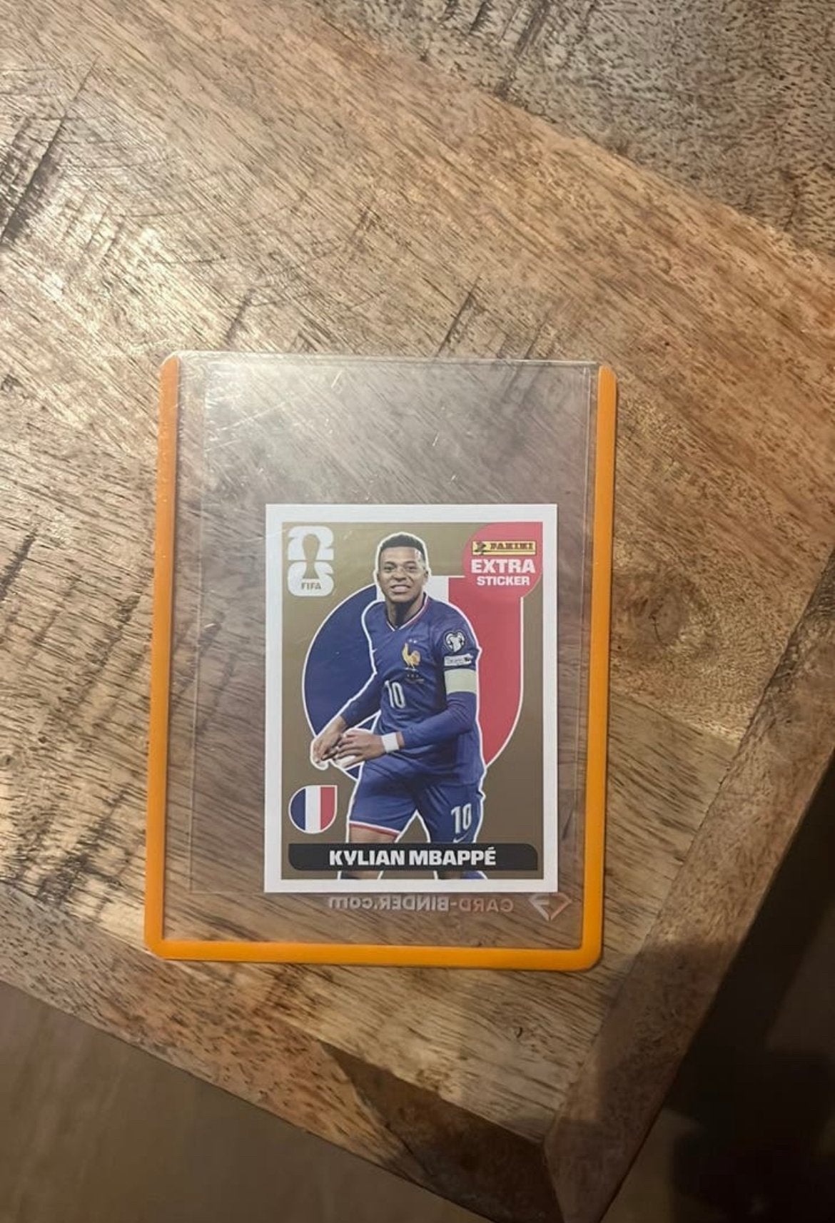 Mbappe gouden panini extra sticker, Ophalen, Zo goed als nieuw, Sticker
