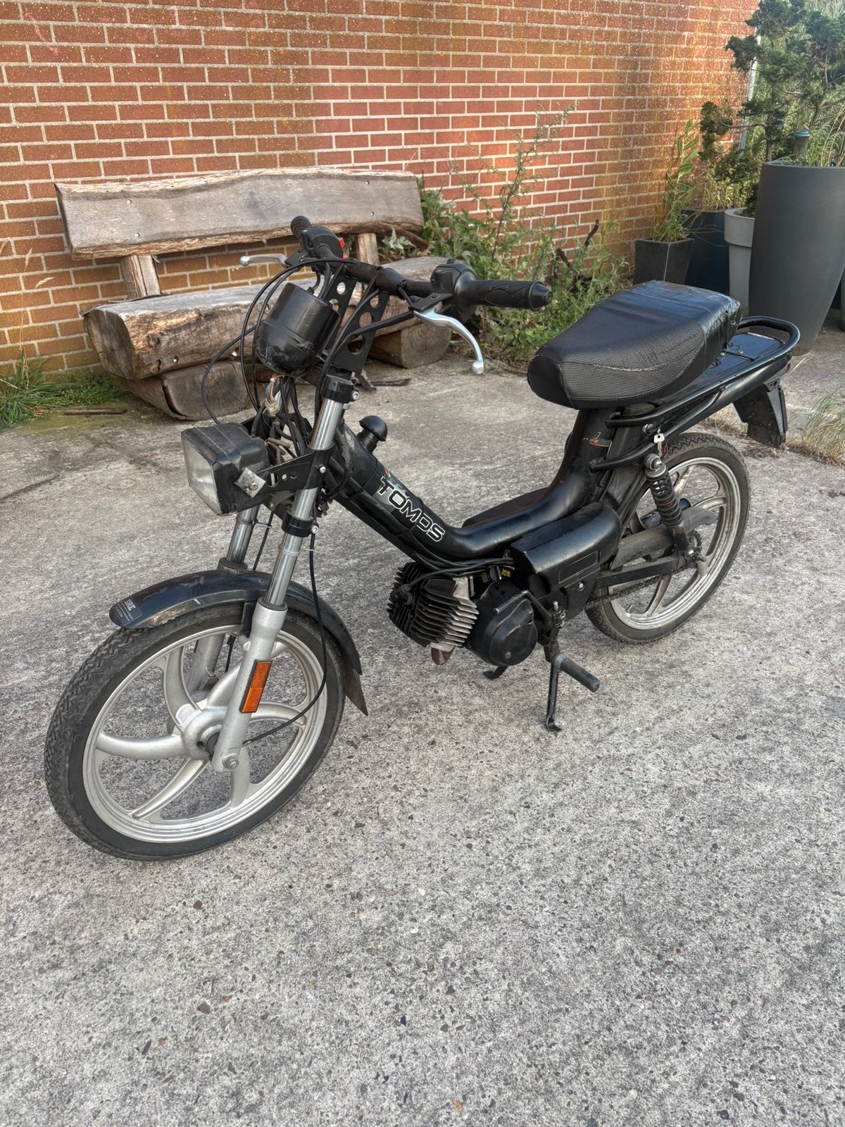 Tomos blauw kenteken, Fietsen en Brommers, Brommers | Tomos, Ophalen, Zo goed als nieuw, Maximaal 45 km/u, Overige modellen