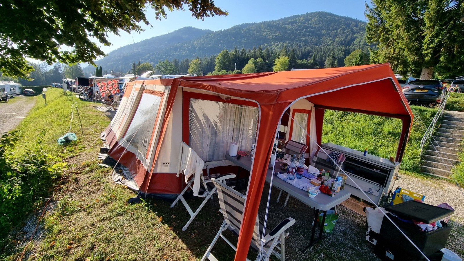 vouwwagen roadmaster family S, Caravans en Kamperen, Ophalen, Gebruikt, Tot en met 6