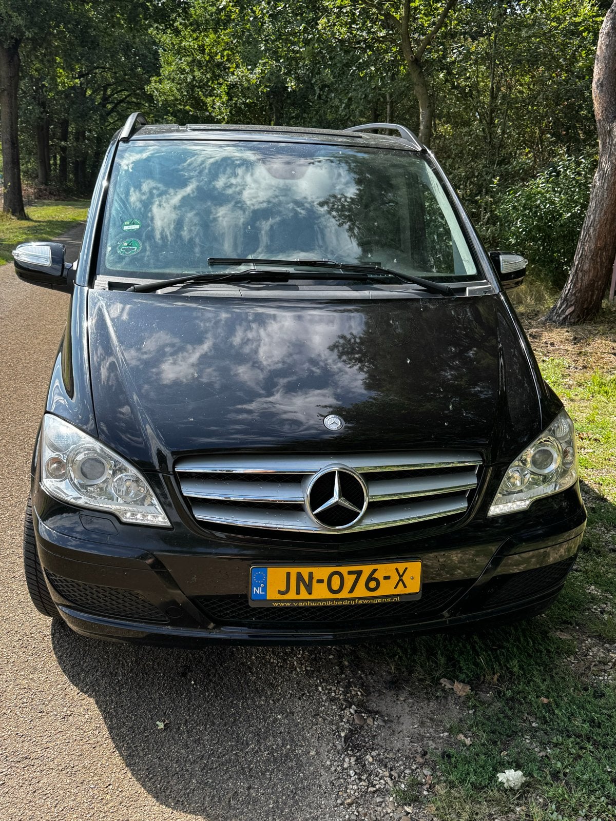 Mercedes-Benz Viano 2.2 CDI XL AUT 2014 Zwart 8 persoons, Auto's, Mercedes-Benz, Automaat, Achterwielaandrijving, 8 stoelen, 4 cilinders