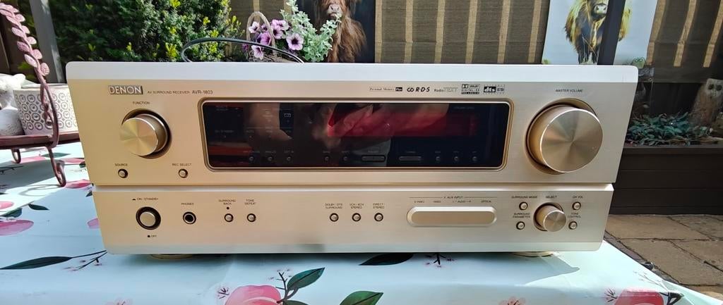 Denon AVR-1803 AV Surround Receiver, Audio, Tv en Foto, Versterkers en Receivers, Ophalen, Denon, Zo goed als nieuw, 60 tot 120 watt