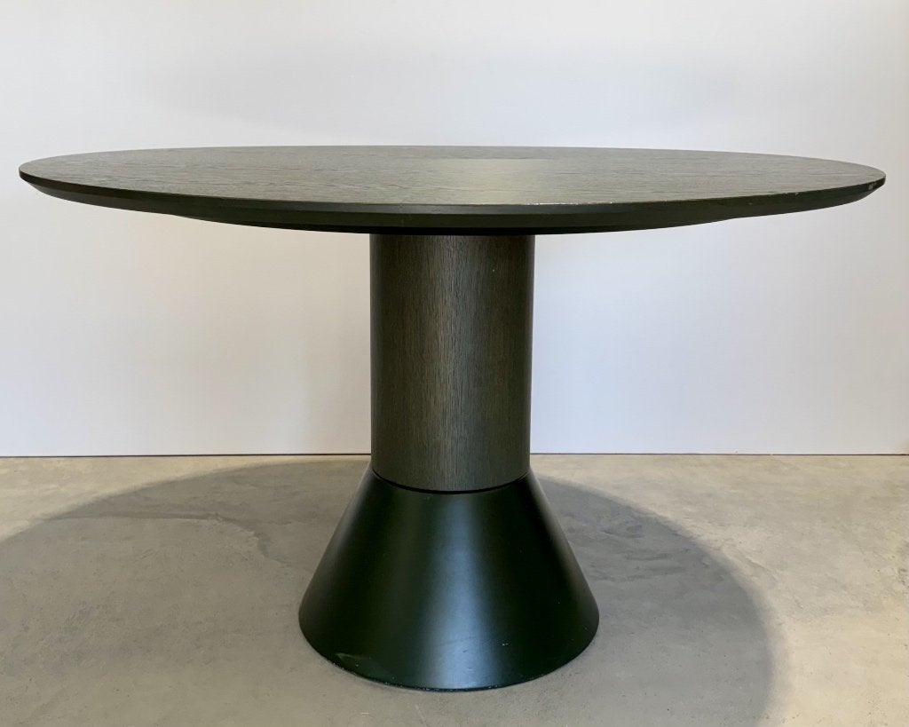 Arco Balance Eetkamertafel (Groen, Ø130cm) ( 4 beschikbaar), Ophalen, Gebruikt, 50 tot 100 cm, 100 tot 150 cm