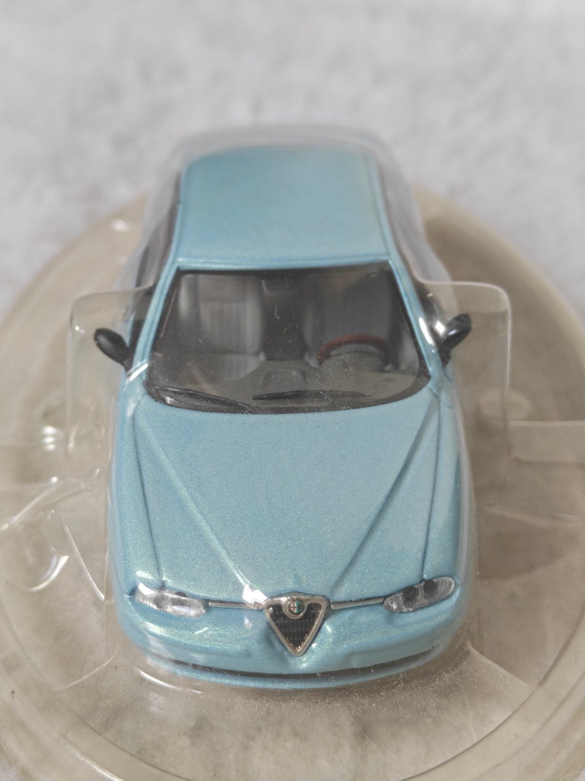 Alfa Romeo 156 modelauto - Lichtblauw, Ophalen of Verzenden, Zo goed als nieuw, Auto, Overige merken