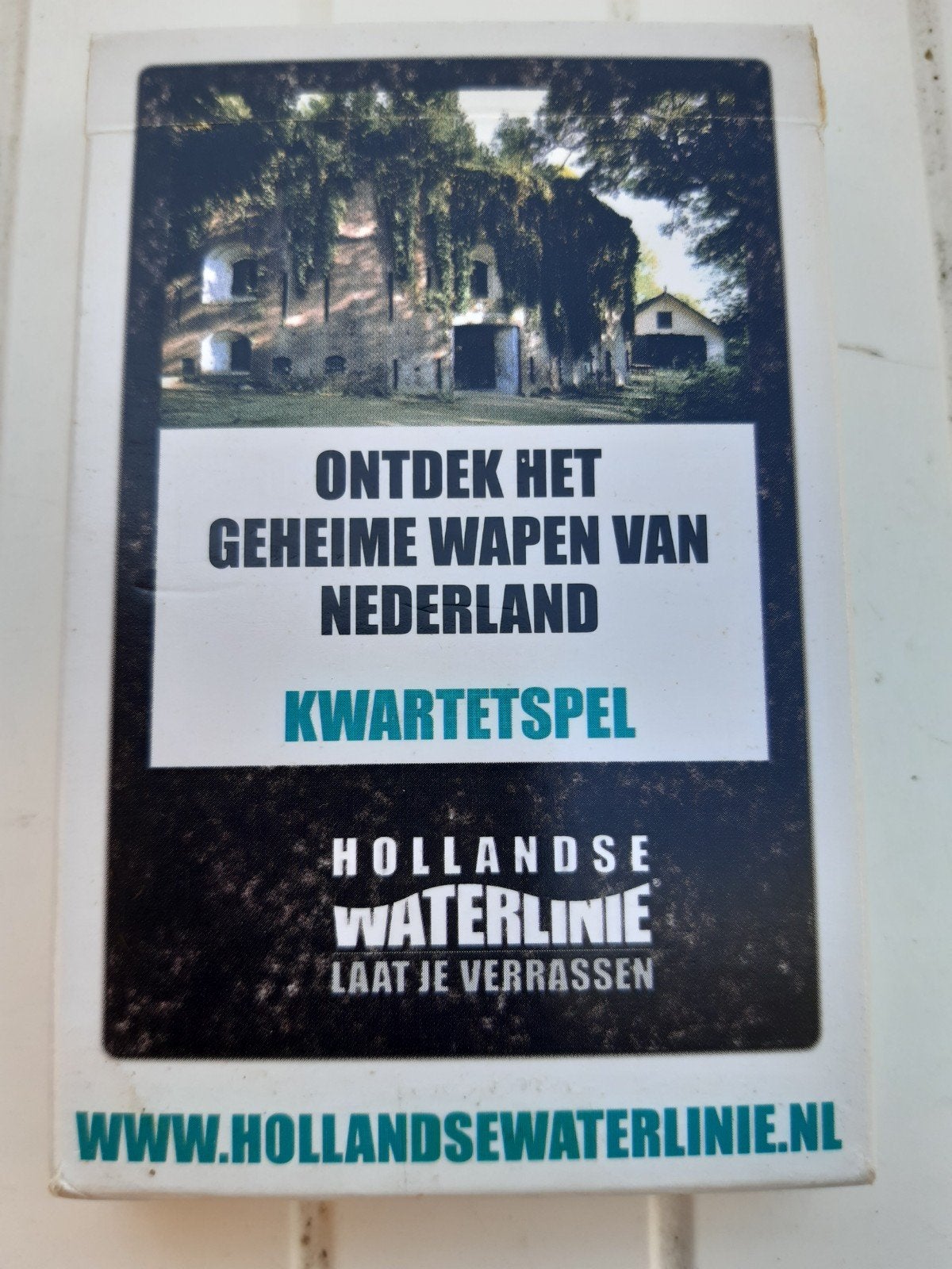 Hollandse Waterlinie kwartet spel, Ophalen of Verzenden, Zo goed als nieuw, Kwartet(ten)