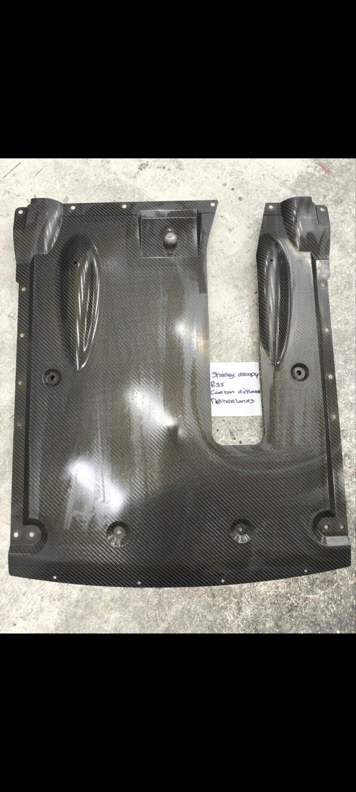 Carbon diffuser R35 GTR, Auto-onderdelen, Carrosserie en Plaatwerk, Ophalen of Verzenden, Nieuw, Nissan, Bumper