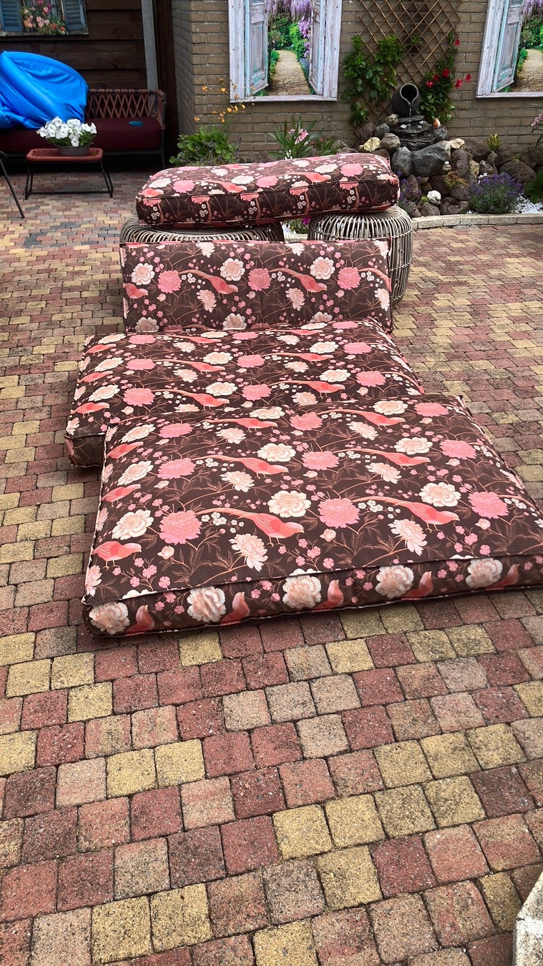 Pallet kussens…, Ophalen, Gebruikt