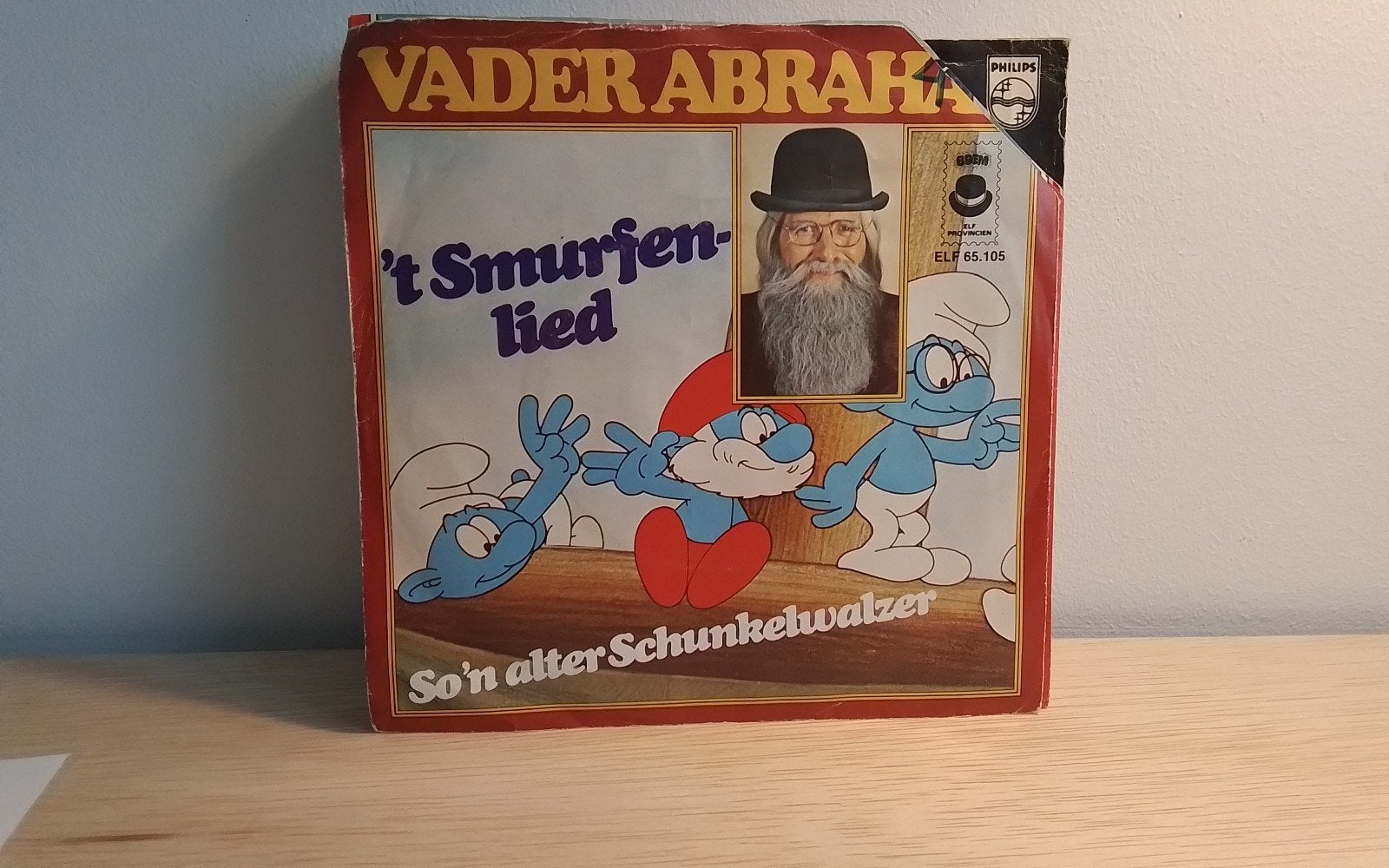 Vader Abraham - smurfenlied, Ophalen of Verzenden, Gebruikt, Nederlandstalig