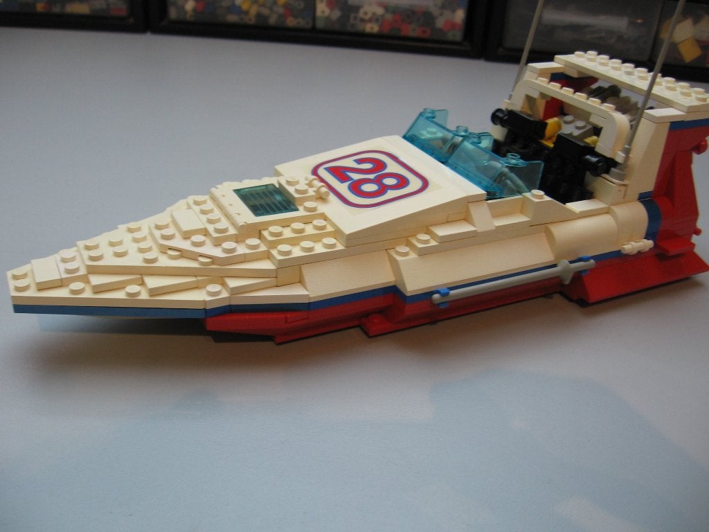 Lego Sea jet 5521 Speedboat, Ophalen of Verzenden, Gebruikt, Complete set, Lego