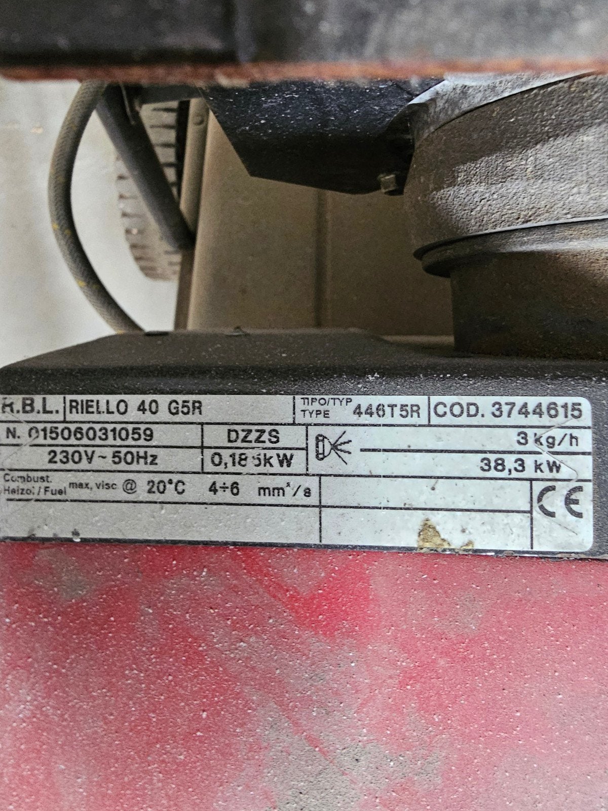 Diesel heater 38kW - Nieuwe nozzle nodig, Ophalen, Gebruikt, Kachel