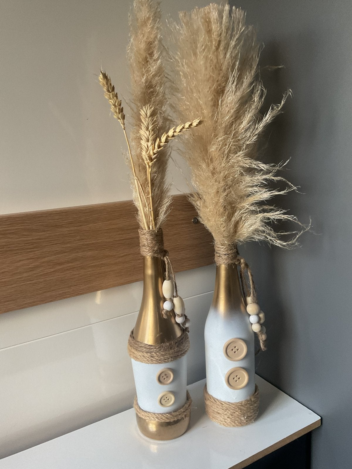 Nieuw! Handgemaakte vazenset+ inhoud. NU 14,95€!!, Huis en Inrichting, Woonaccessoires | Vazen, Ophalen of Verzenden, Zo goed als nieuw