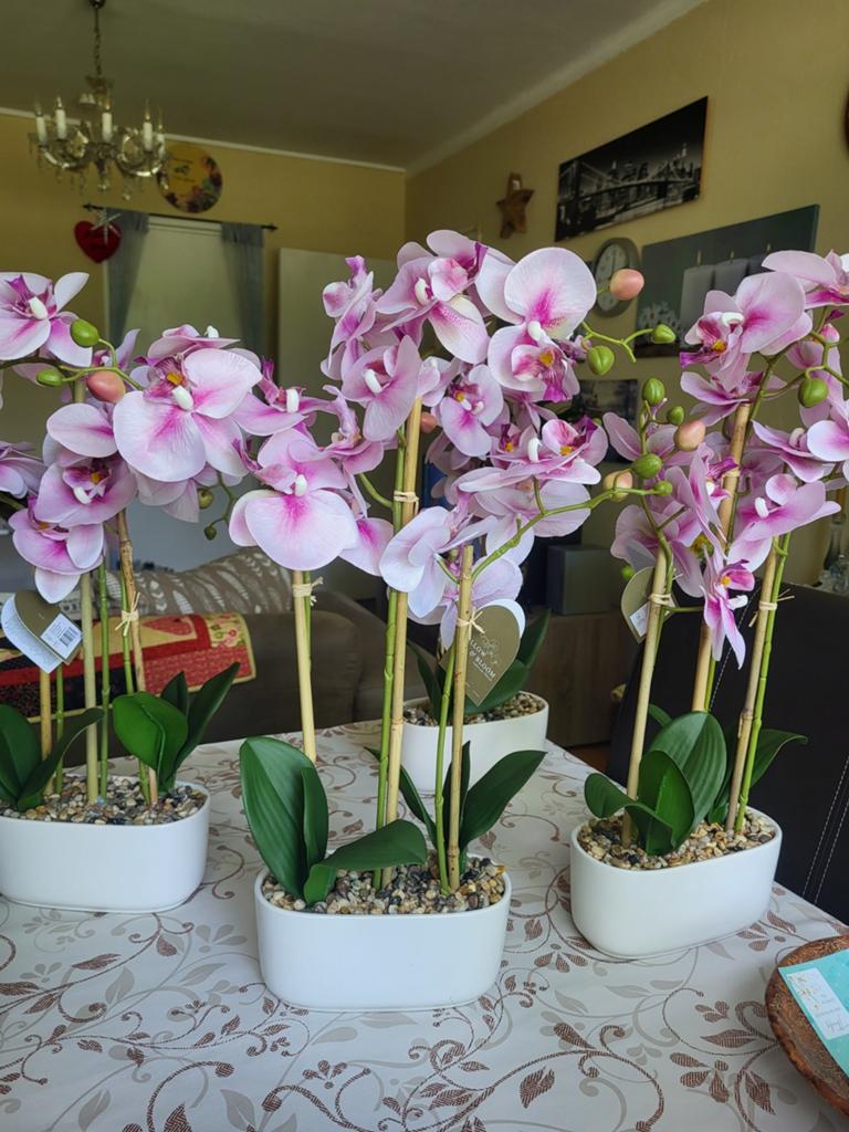 Kunst orchideen te koop, Ophalen, Binnen, Kunstplant, Nieuw