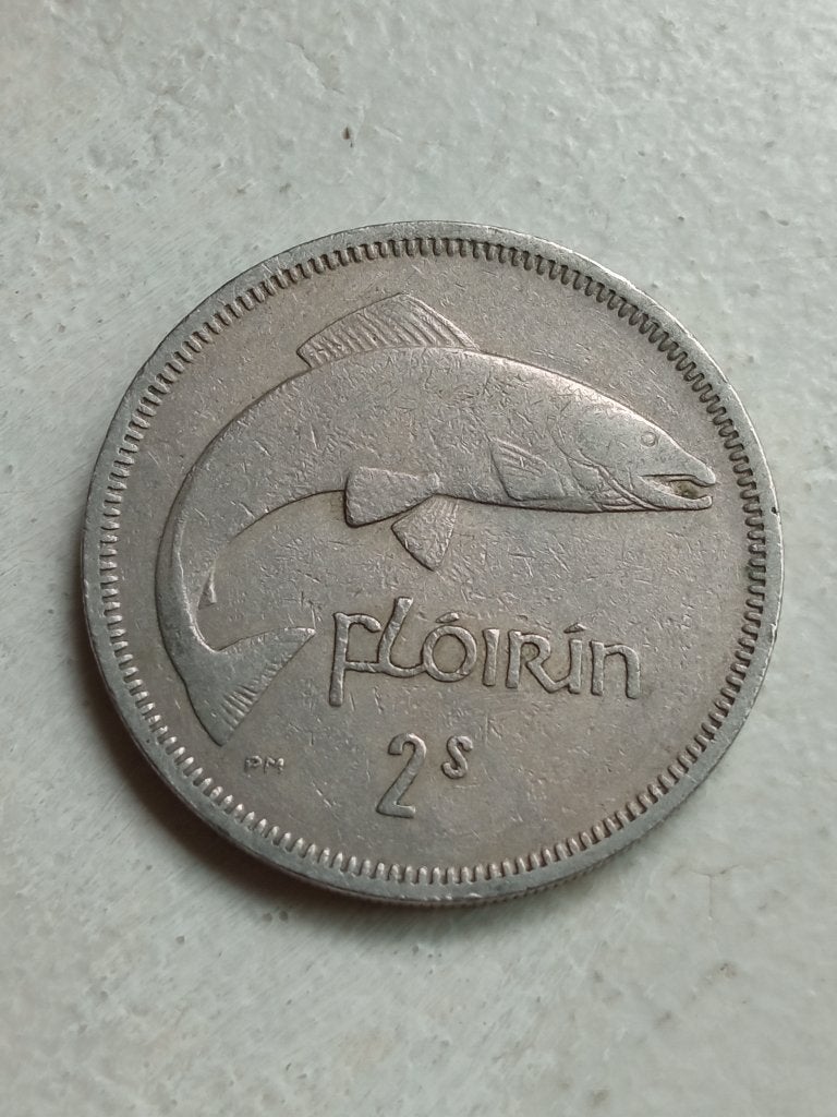 Ierland 1 florin 1964., Ophalen of Verzenden, Overige landen, Losse munt