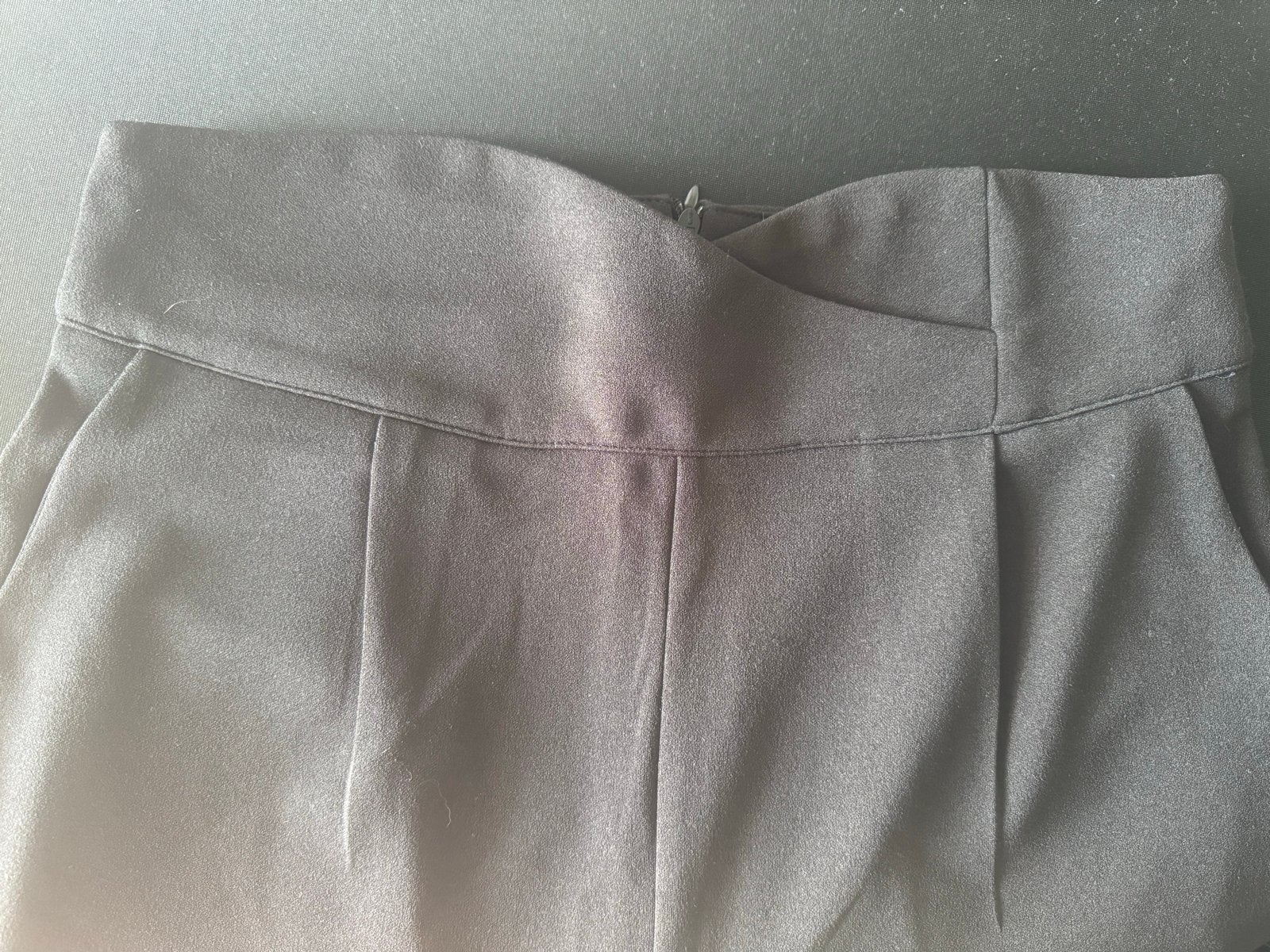 Zwarte pantalon met hoge taille - Vera & Lucy, Ophalen, Zwart, Maat 42/44 (L), Zo goed als nieuw