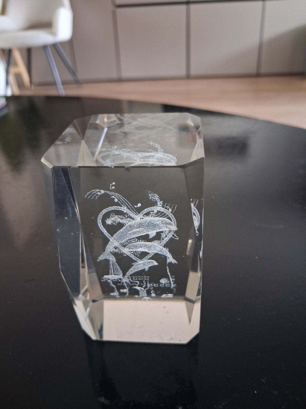 glas decoratie, 3d gravure, Ophalen, Nieuw, Overige typen