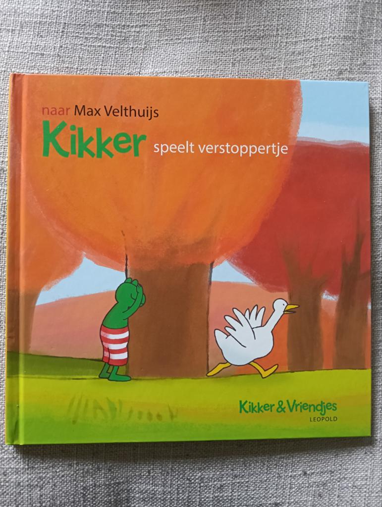 Kikker speelt verstoppertje - Max Velthuijs, Ophalen of Verzenden, Zo goed als nieuw