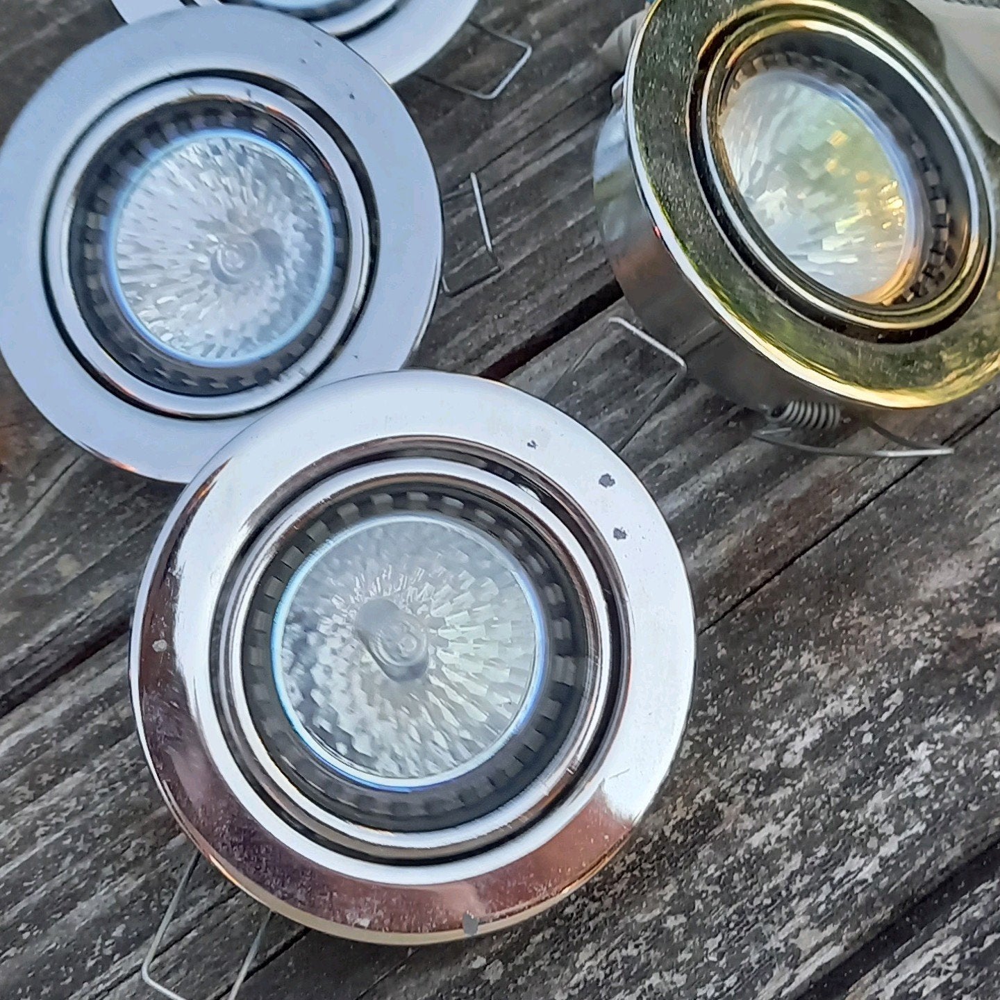 Inbouwspots met transformator - Osram en Philips, Huis en Inrichting, Lampen | Overige, GU10, Zilver, Modern, Ophalen