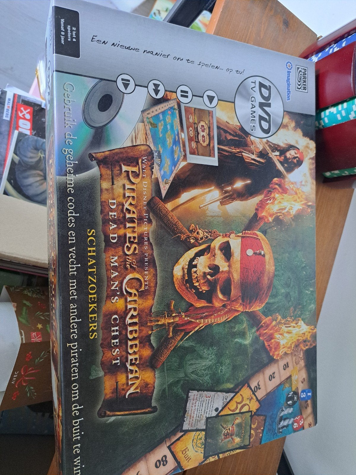 Pirates of the Caribbean DVD TV Games Schatzoekers, Hobby en Vrije tijd, Gezelschapsspellen | Bordspellen, Een of twee spelers