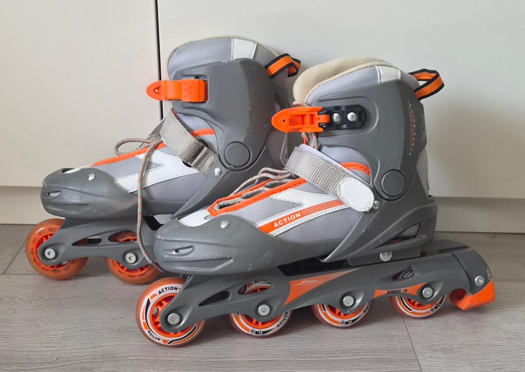 Skates, skeelers, rolschaatsen

Verstelbaar in maten 39-42., Ophalen of Verzenden, Verstelbaar, Zo goed als nieuw