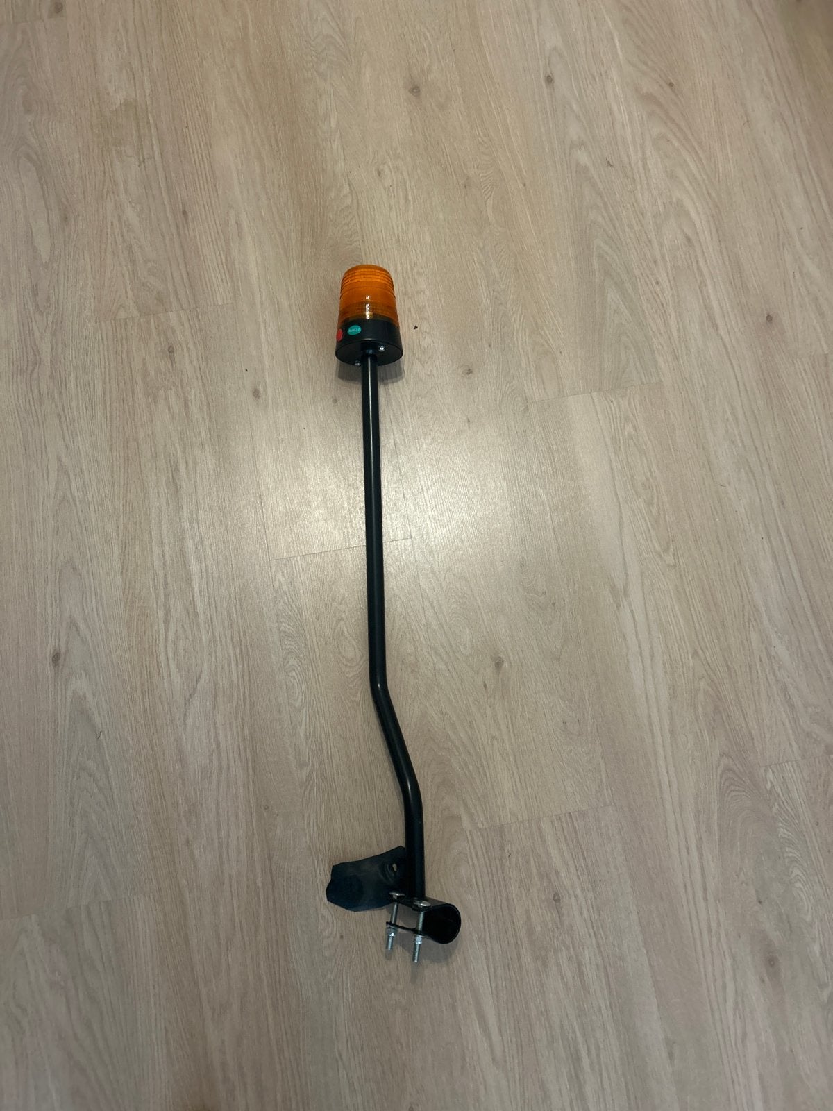 Zwaailamp oranje met bevestiging, Ophalen of Verzenden, Gebruikt