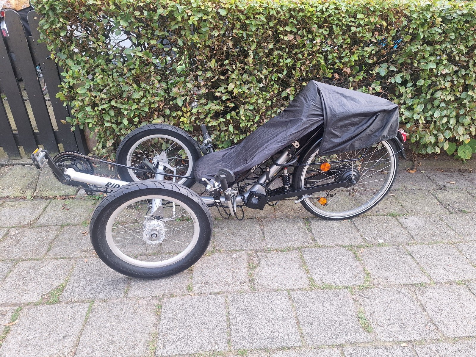 Elektrische ligfiets met 3 wielen - Comfortabel en stabiel, Ophalen of Verzenden, Gebruikt, Schijfrem, Onbekend