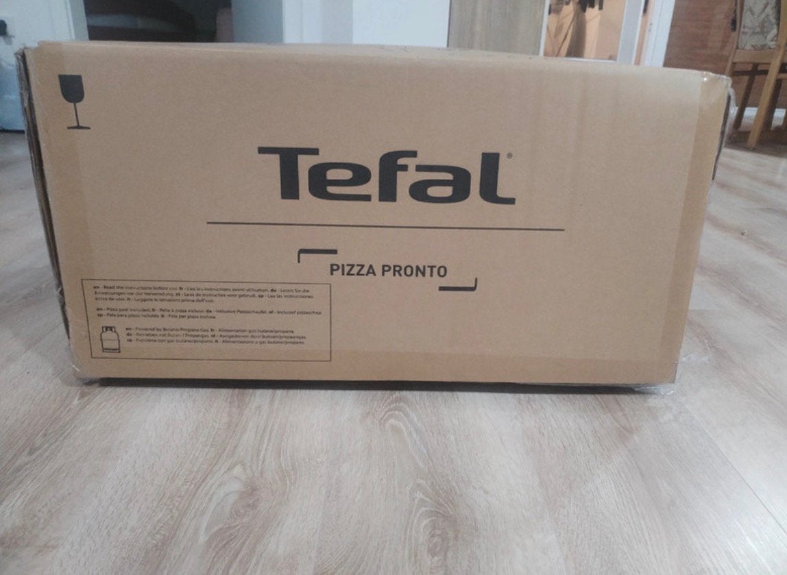 Nieuw in doos: Tefal Pizza Pronto Pizza oven, Ophalen, Minder dan 45 cm, Minder dan 45 cm, Pizzaoven