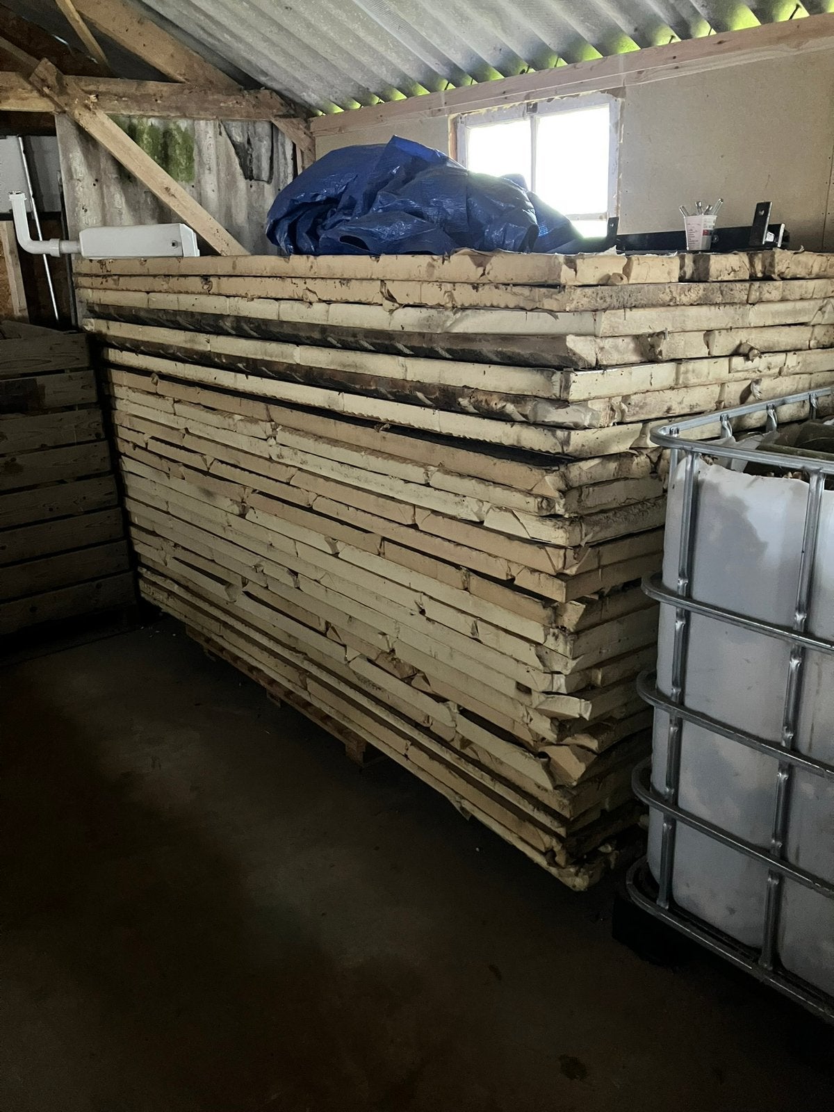 Isolatieplaten tempex platen pir piepschuim, Doe-het-zelf en Verbouw, Ophalen, Zo goed als nieuw, Piepschuim (Tempex), 15 m² of meer