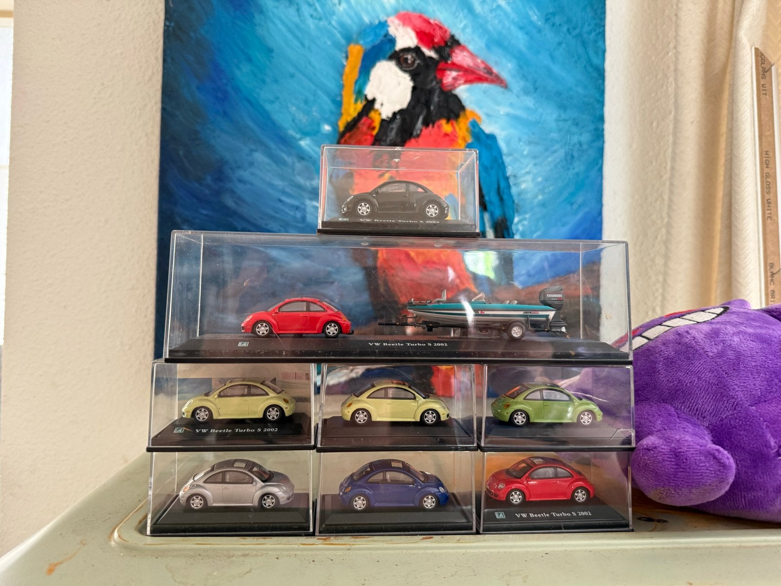Verzameling VW Kever Turbo S 2001 schaalmodellen, Ophalen, Zo goed als nieuw, Auto, Overige merken