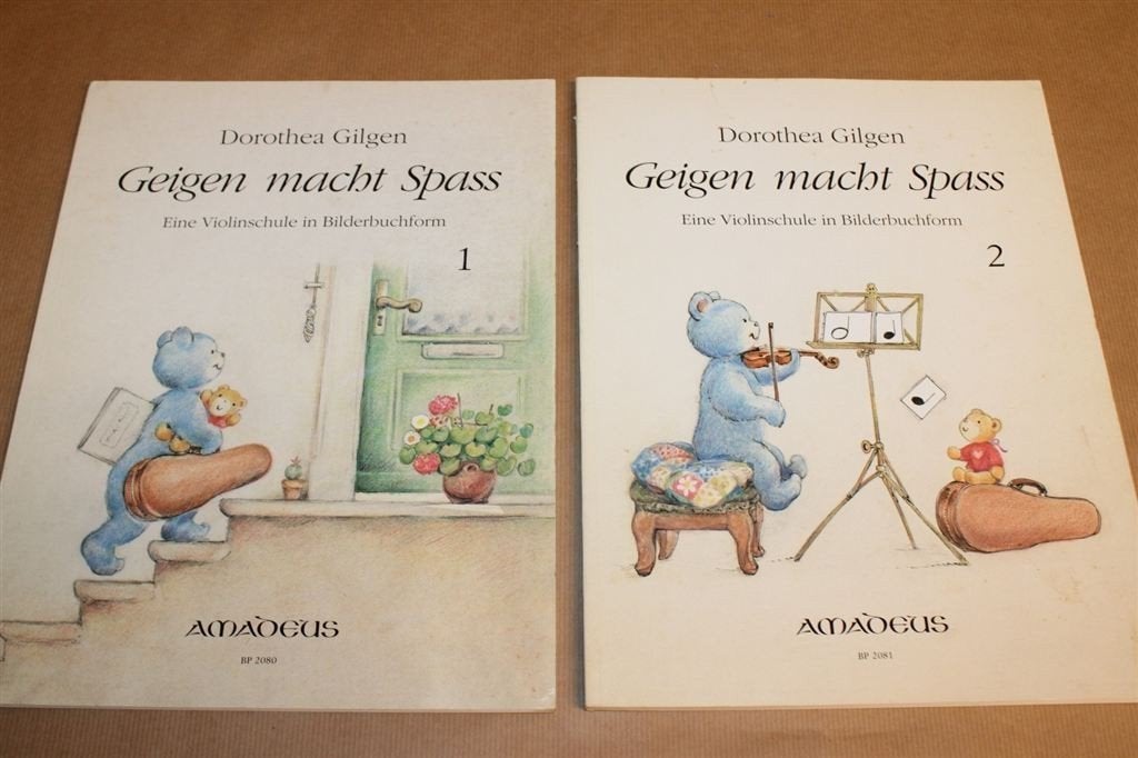 Leerboeken - Viool spelen voor kinderen - Dorothea Gilgen, Ophalen of Verzenden, Zo goed als nieuw, Instrument