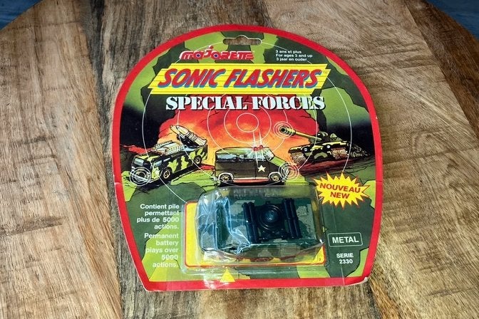 Majorette Sonic Flashers Special Forces Pantserwagen S:2330, Ophalen of Verzenden, Nieuw, Bus of Vrachtwagen, Majorette