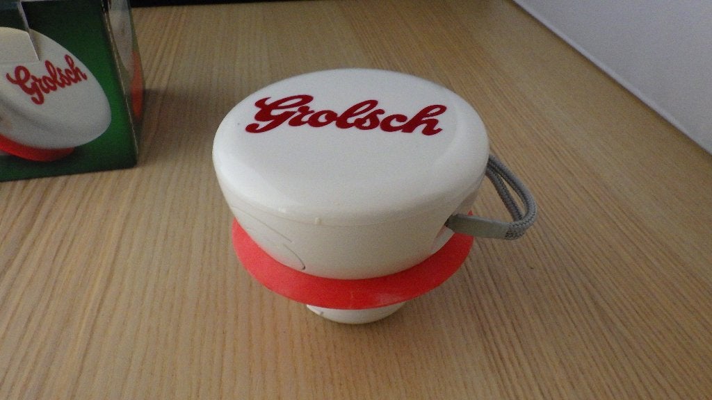 retro Grolsch beugelradio, Ophalen of Verzenden, Overige typen