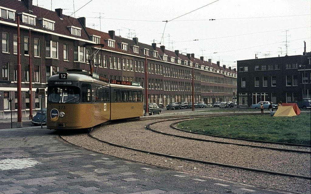 düwag tram RET werkspoor gaesbeekstraat, Verzenden, 1960 tot 1980, Zuid-Holland
