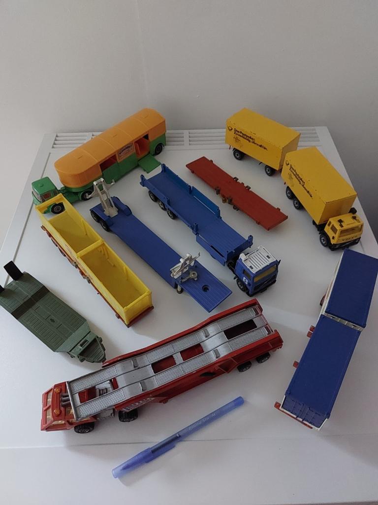 Lotje vrachtwagens 70/80er jaren., Ophalen of Verzenden, Gebruikt, Bus of Vrachtwagen