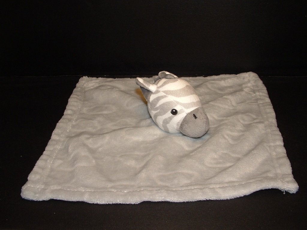 PRIMARK BABY ZEBRA KNUFFELDOEK VELOURS GRIJS MET, Verzenden, Nieuw, Overige typen